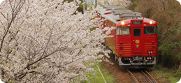 Tourist train Iyonada Monogatari