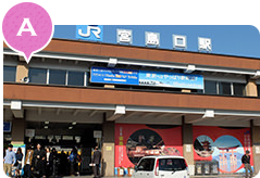 A JR Miyajimaguchi Station